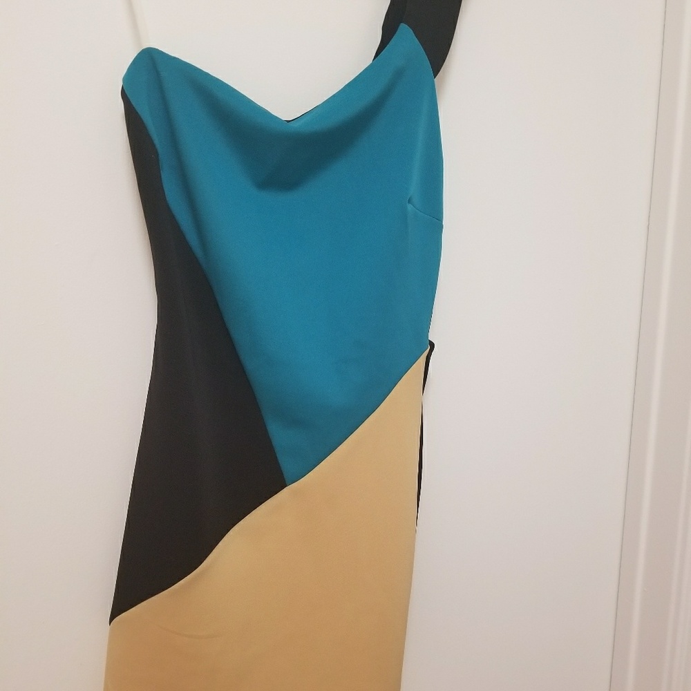 MYSTIC Open back strap dress, size M